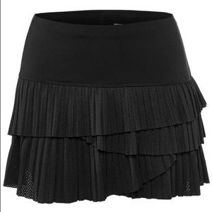 Lucky in Love Pindot Pleated Tennis Skirt Skort - Large